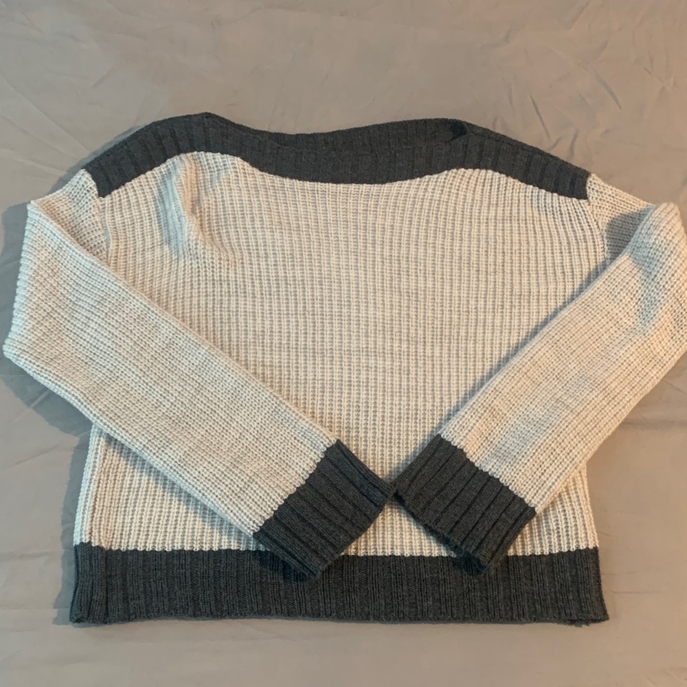 Apt. 9 Wide Neck Cropped Sweater